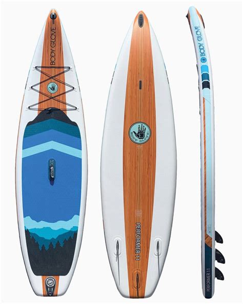 2022 Performer 11 Inflatable Paddle Board Bluewood Body Glove
