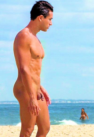 Mario Lopez Completely Nude Outdoors Naked Male Celebrities