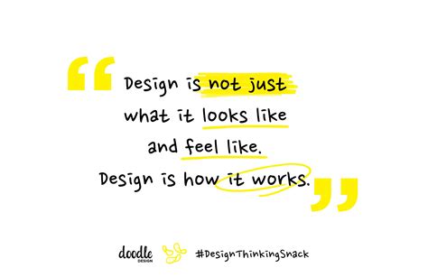 Design Is Not Just What It Looks Like Doodle Design