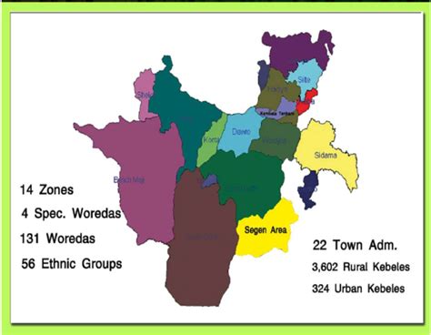 Large detailed map of ethiopia. Map of SNNPR | Urban, Map, Rural