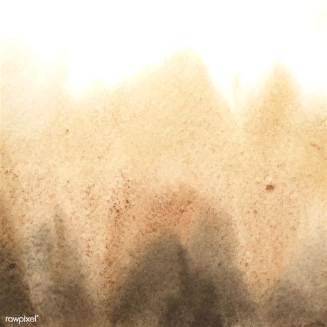 Download Premium Vector Of Abstract Brown Watercolor Stain Texture