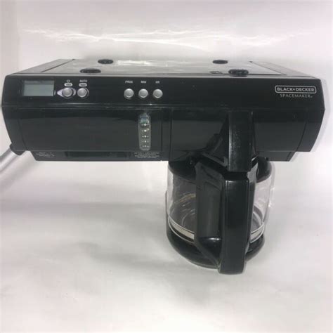 Black And Decker Spacemaker Under Cabinet 12 Cup Programmable Coffee