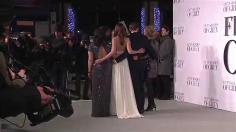 Fifty Shades Of Grey London Premiere Red Carpet Youtube