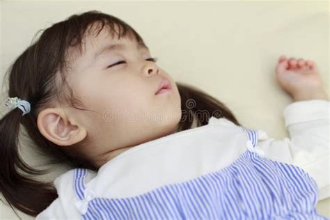 Sleeping Japanese Girl Stock Image Image Of Inside 101742205