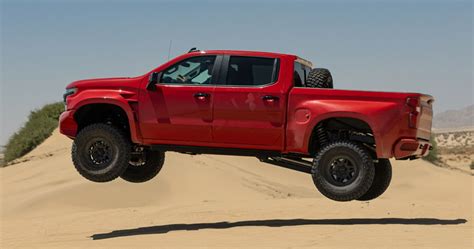 The 250000 Blacklake Xt1 Chevy Silverado 1500 Is The Raptor Slayer Gm