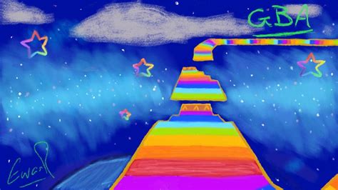 Gba Rainbow Road 2001 By Thewintercolt On Deviantart