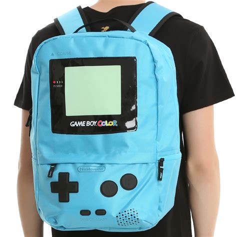 Preskúmať Spáchať Pádlo Nintendo Game Boy Backpack Vyučovanie Kampaň