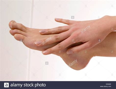 Touching Feet High Resolution Stock Photography And Images Alamy