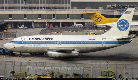 N69af Pan American World Airways Pan Am Boeing 737 222 Photo By Demo