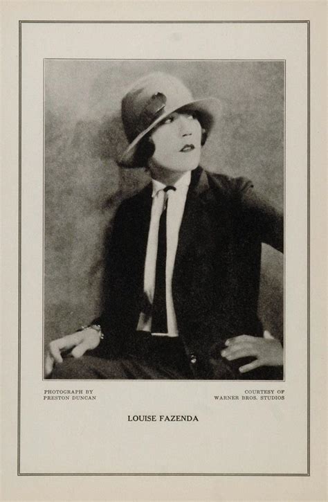1927 Silent Film Star Louise Fazenda Warner Bros Print The Widow Of M