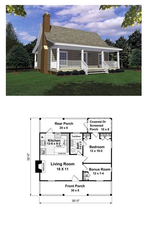 No, we're talking about row houses, and that's why we have dedicated a whole page on the website to simply featuring row house floor plans. Tiny House Plan 59163 | Total Living Area: 600 sq. ft., 1 ...