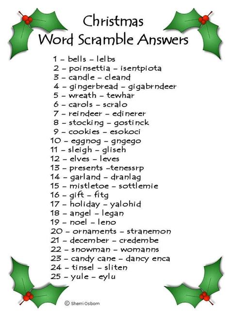 A very merry & festive selection of fun experiences for remote teams. Try These Holiday Season Games for Kids | Christmas words ...