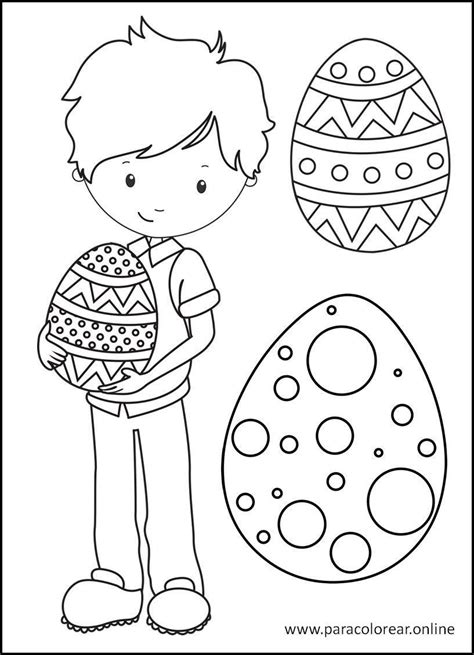 Los Mejores Dibujos De Pascua Para Colorear Imprimir Y Pintar 🐰