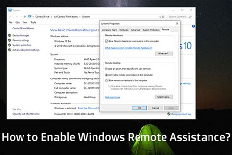 Manual How To Enable Remote Assistance On Windows 1087