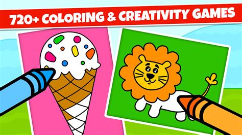 Kidlo Coloring Games For Kids And Drawing Book