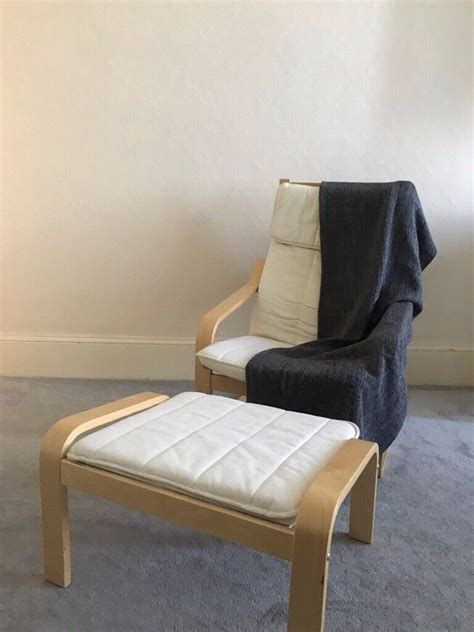 Ikea Poang Chair With Footstoolblanket In Hove East Sussex Gumtree