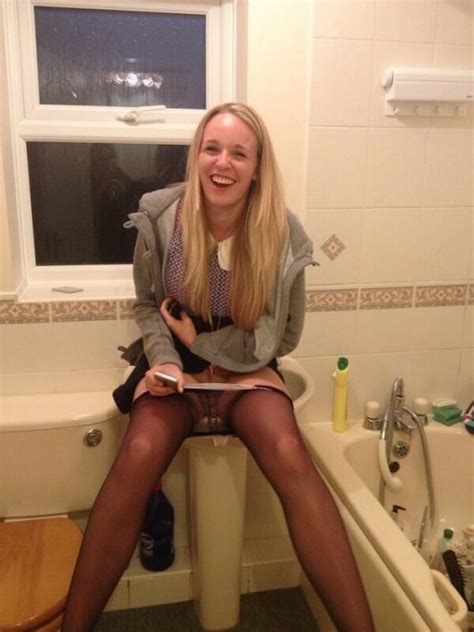 Embarrassed Girl Caught Being Naughty In The Bathroom Porn Photo