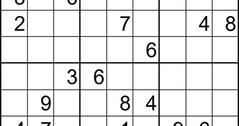 Al final, hemos decidido proponerte. Sudoku para imprimir nº 12 ~ Pasatiempos para imprimir