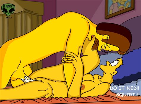 Rule34 If It Exists There Is Porn Of It Fjm Marge Simpson Ned