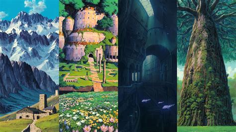 Aesthetic Studio Ghibli Desktop Wallpaper 4k Pic Nugget