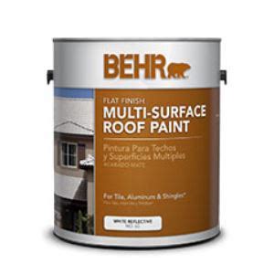 Qr code link to this post. BEHR® Multi-Surface Roof Paint No. 65 - Behr Process Corporation - Sweets