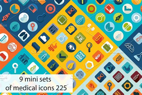 9 Medicine Flat Infographics Medical Icon Medical Business Icon