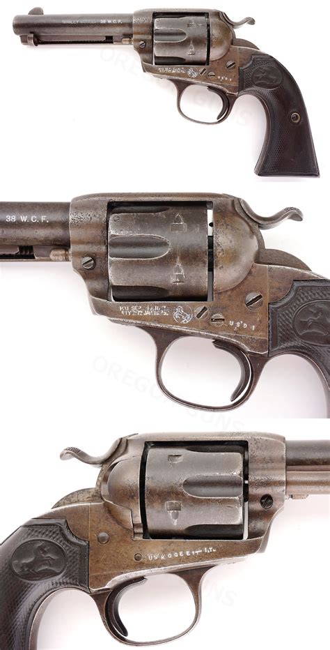 Colt Bisley Model 1st Generation Saa Revolver 38 40 With Letter Mfg