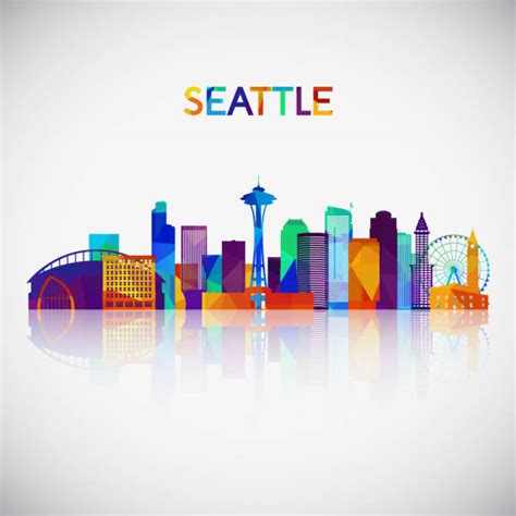 Seattle Washington Illustrations Royalty Free Vector Graphics And Clip