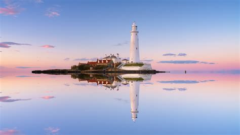 3840x2160 Resolution Lighthouse Reflection 4k Wallpaper Wallpapers Den