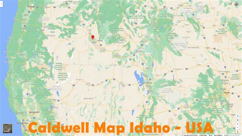 Caldwell Idaho Map