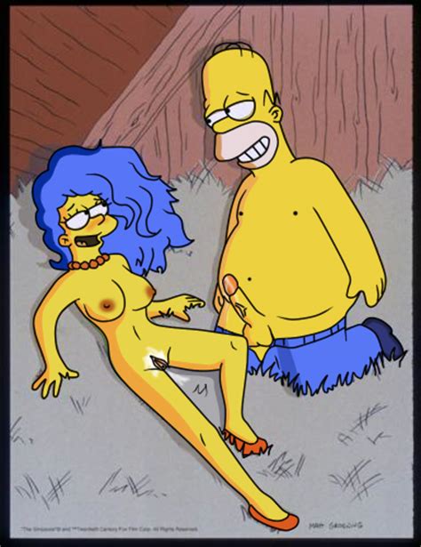 Rule 34 Color Female Homer Simpson Human Male Marge Simpson Straight