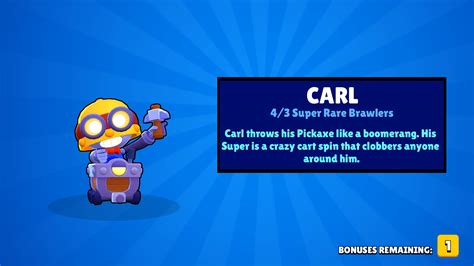 Learn the stats, play tips and damage values for carl from brawl stars! Carl | Brawl Stars Polska