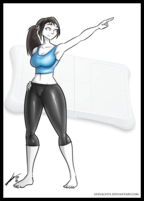 Wii Fit Trainer By Rippersplitter On Deviantart Wii Fit Trainer