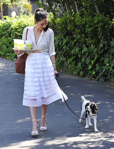 Olivia Munn With Her Dog Out And About In Los Angeles 04202015