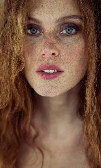 beautiful freckles women with freckles red hair freckles