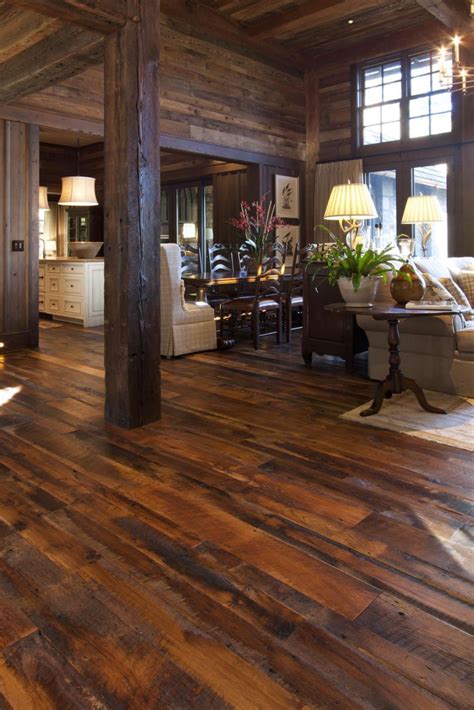 Reclaimed Wood Solid Hardwood Floors Timber House Hardwood Floors