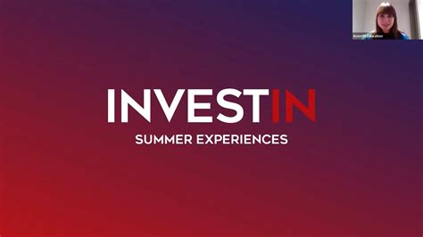 Investin Summer Experiences On Vimeo