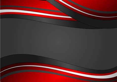 Red And Black Geometric Abstract Background Vector Illustration 575935