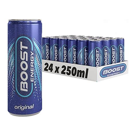 Boost Energy Drink Original Cans 24x250ml Monmore Confectionery