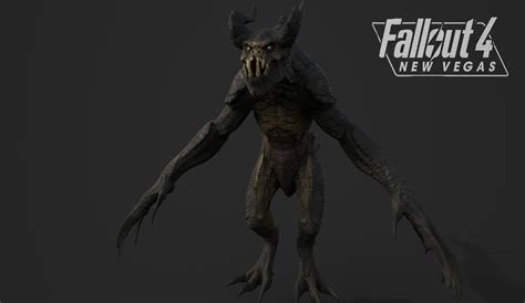 Artstation Fallout 4 New Vegas Deathclaw Mother