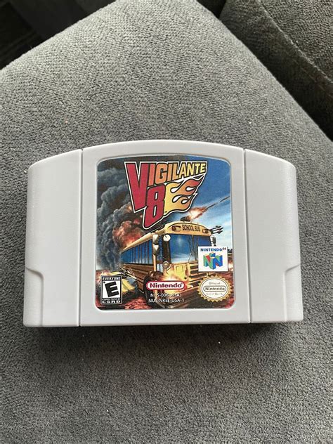 Vigilante 8 Nintendo 64 N64 Game Cart Etsy