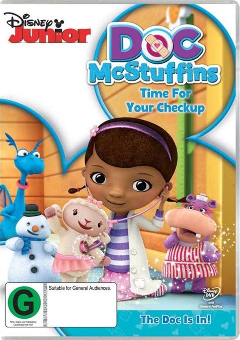 Doc Mcstuffins Time For Your Check Up Dvd Buy Now At Mighty Ape Nz