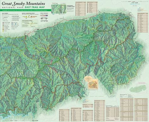 Smoky Mountain National Park Map Ubicaciondepersonascdmxgobmx