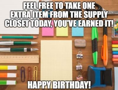 You are a gift to the world. 20+ Funny Birthday Wishes for Office Workers, Coworkers ...