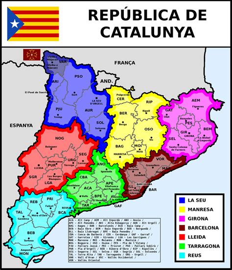 Map Of Republic Of Catalonia By Matritum On Deviantart