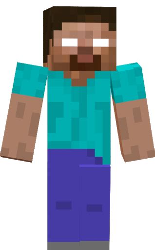 Herobrine will either spawn randomly in the world, or you can summon him using a totem. herobrine.png. | Nova Skin
