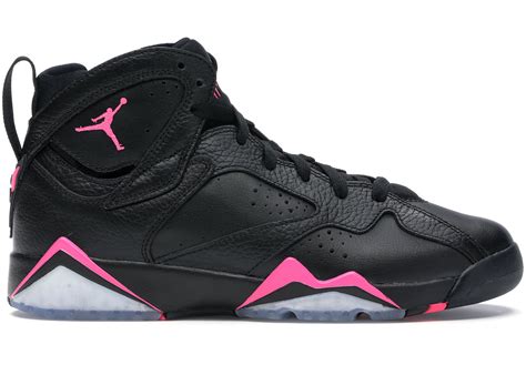 Jordan 7 Retro Black Hyper Pink Gs 442960 018