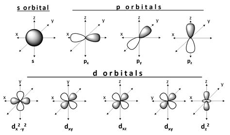 Shapes Of Atomic Orbitals Overview Examples Expii