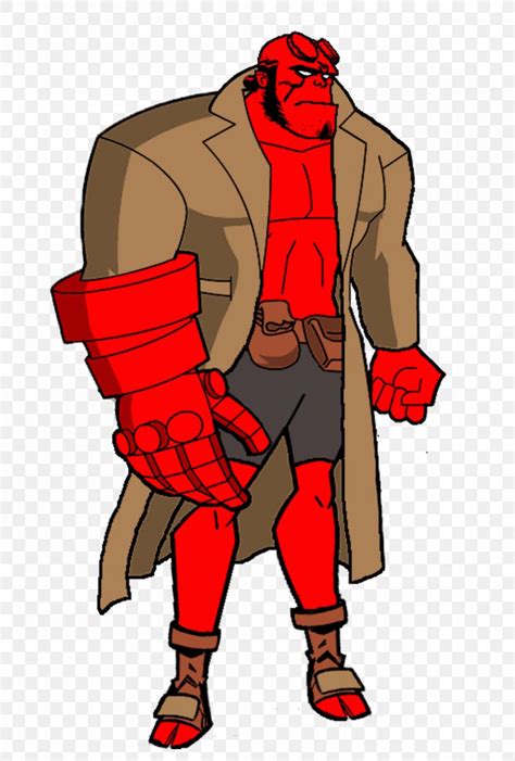 Hellboy Cartoon Comics Clip Art Png 1000x1481px Hellboy Animation