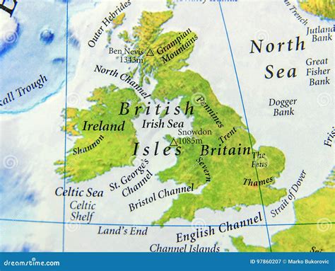 Cartina Geografica Della Gran Bretagna
